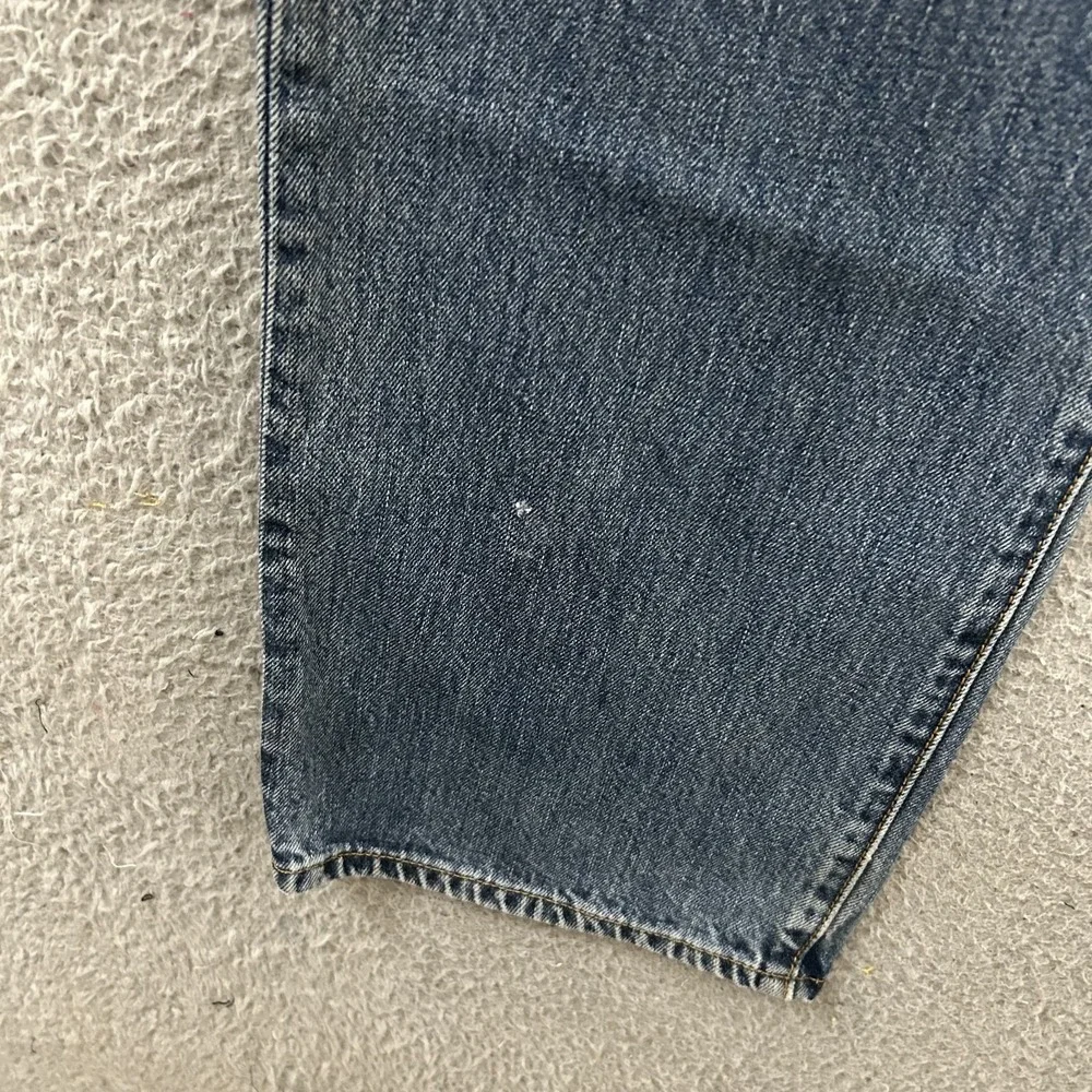 Vintage Levis Jeans Mens 36x34 Blue Denim 501 Straight Leg Button Fly American